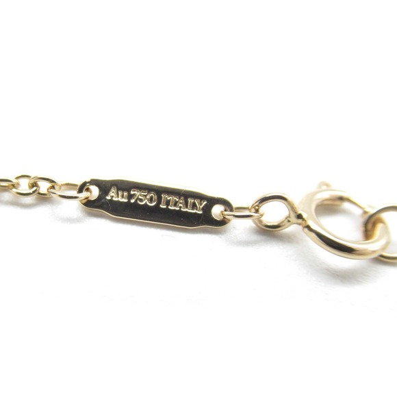 Tiffany Knot Necklace Pink Gold Diamond - Picture 4 of 8